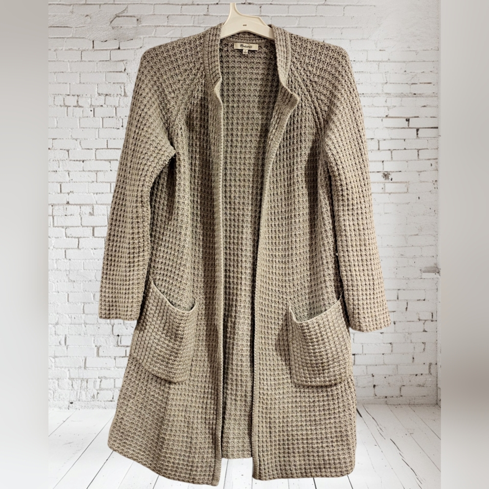 Madewell open cardigan Sz Small